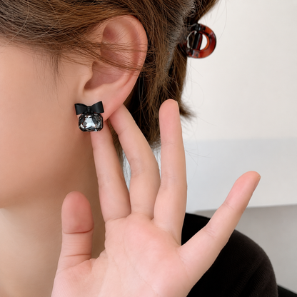 Black Bow ER for Girl & Women