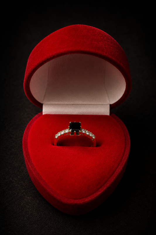 Black Stone Ring