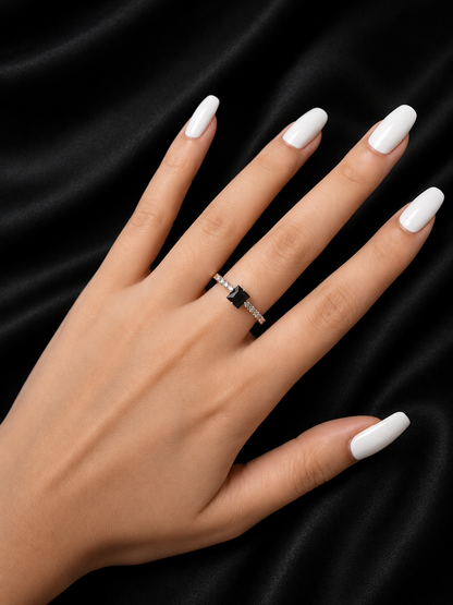 Black Stone Ring
