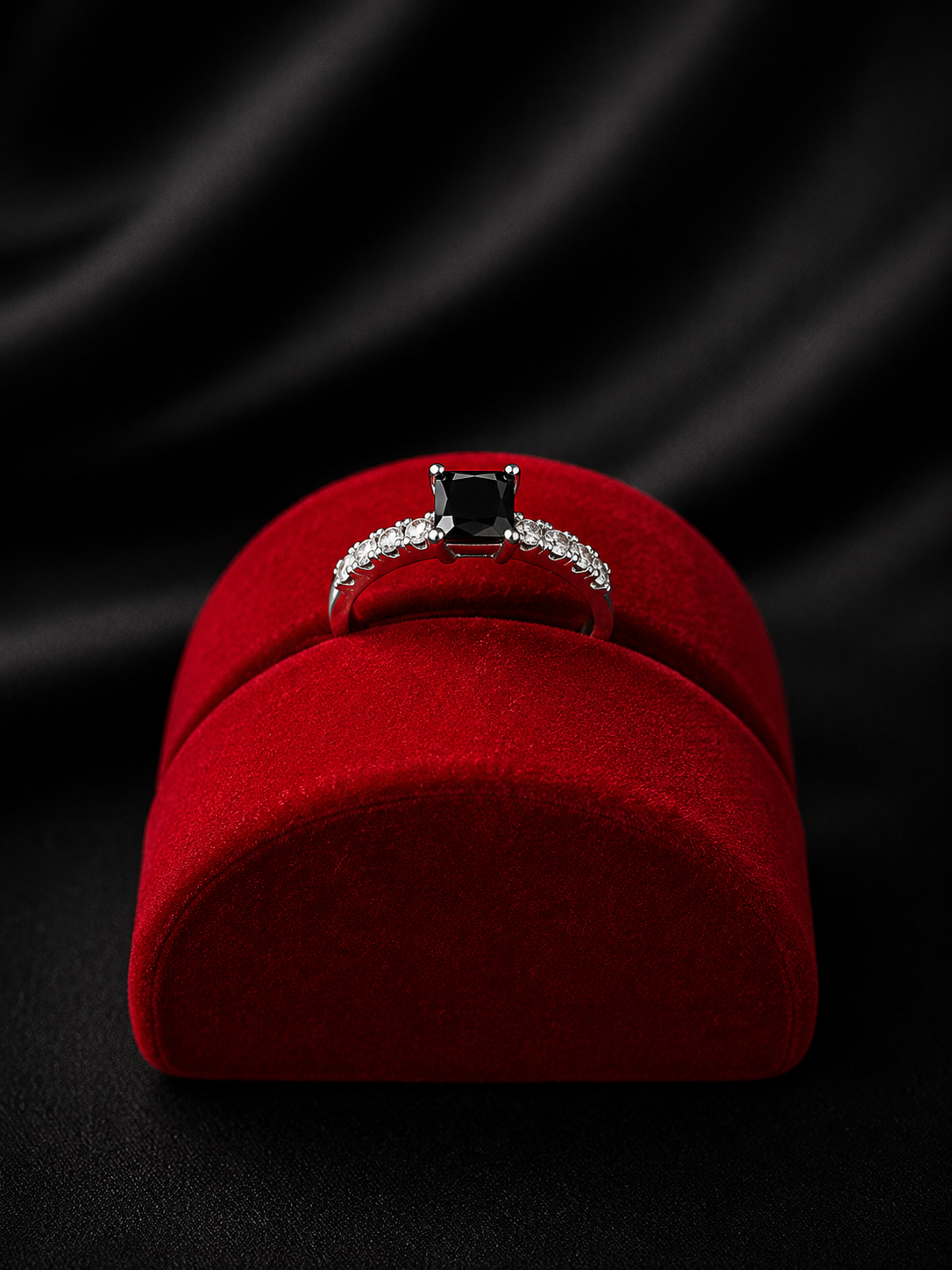 Black Stone Ring