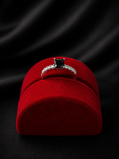 Black Stone Ring